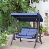 2 seats Outdoor Patio Swing Chair (Swiship ship)( Prohibited by WalMart )