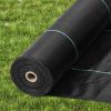 VEVOR 4FTx300FT Premium Heavy Duty Weed Barrier Landscape Fabric, 3.2OZ Woven Geotextile Fabric Under Gravel