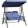 2 seats Outdoor Patio Swing Chair (Swiship ship)( Prohibited by WalMart )