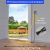 100 Foot S14 LED Edison Outdoor String Lights - Commercial Grade String Lights - Backyard Garden Gazebo – Cafe Market Light Set – Vintage Patio String