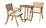 HERMOSA KD WOOD DINING SET with Cushions