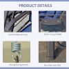 2 seats Outdoor Patio Swing Chair (Swiship ship)( Prohibited by WalMart )
