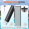 VEVOR Pool Fence, 4 x 48 FT Pool Fences for Inground Pools, Removable Child Safety Pool Fencing, Easy DIY Installation Swimming Pool Fence