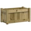 Garden Planter 23.6"x12.2"x12.2" Impregnated Wood Pine