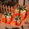 Christmas light box, LED light foldable decoration indoor and outdoor, Christmas light box gift decoration indoor and outdoor garden