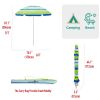 SUNNYFEEL Beach Umbrella 6ft