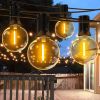 G40 LED String Light 50Ft 100Ft 150Ft Outdoor Garland Light IP45 Waterproof Fairy String Wedding Decoration For Patio Backyard